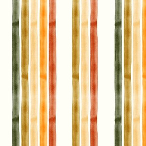 Watercolor stripes (warm) - fall winter - LAD19