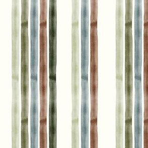 Watercolor stripes - fall winter - LAD19