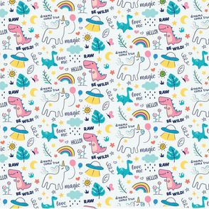 Unicorn - Cute Gift Wrap