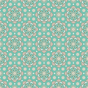 Floral mandala pattern 