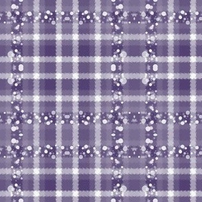 JP35 - Medium - Jazzed Up Jagged Plaid in Lavender Grey Tones