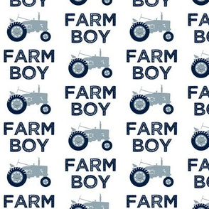Farm Boy - Tractor blue - LAD19