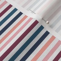 Pink Plum Vintage Stripe