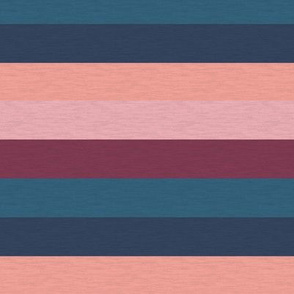 Pink Plum Vintage Stripe (C)-1"