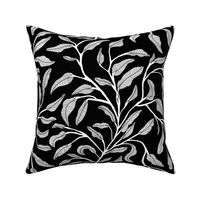 Flowing Foliage.Black & White