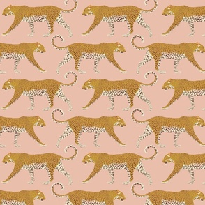 Leopards in pink - medium 