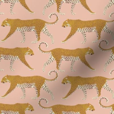 Leopards in pink - small