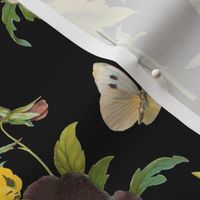 Pansies  & Butterflies