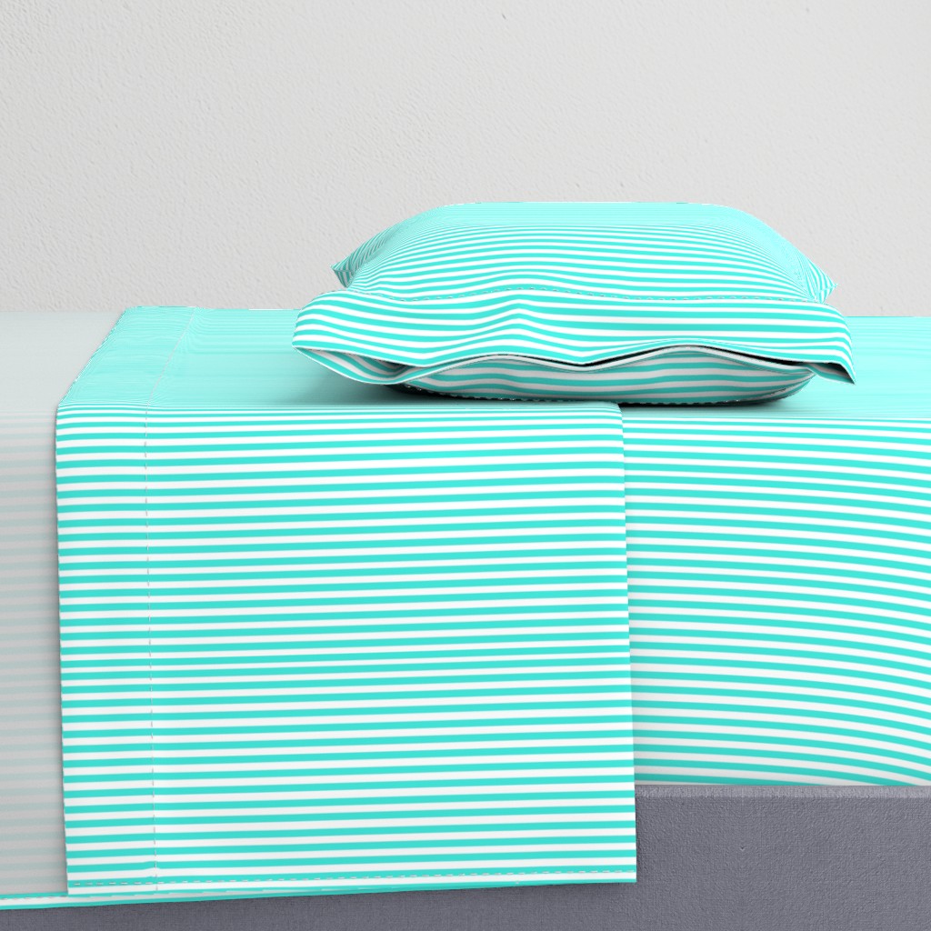 Perfectly Pinstripe // Turquoise