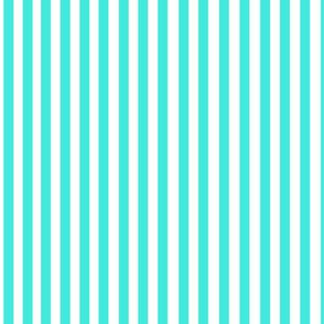 Perfectly Pinstripe // Turquoise