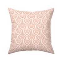  1920s Art Deco // Pink Shell / Seashell / Clamshell