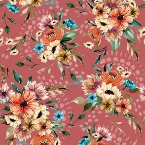 Daphnie Floral Garden - Pink