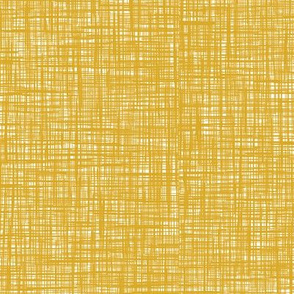 Painted Canvas* (Gold Marilyn) || midcentury faux linen texture