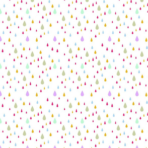 Rainbow Raindrops