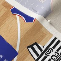 2023 Sports Calendar - Basketball - Tea Towel