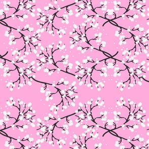 Snow White Blossom Lace - pink 