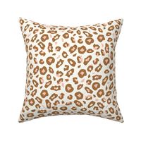 leopard spots - bronze and rose