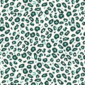 leopard spots - forest and spearmint