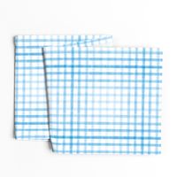 Watercolor Plaid - Light Blue