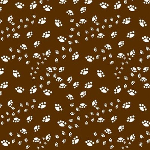 My paw pal prints - brown