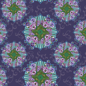 Pansy Mandala-Large