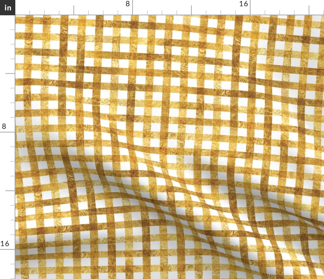 Gold Plaid