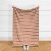 sunset abstract - terracotta dusty blush