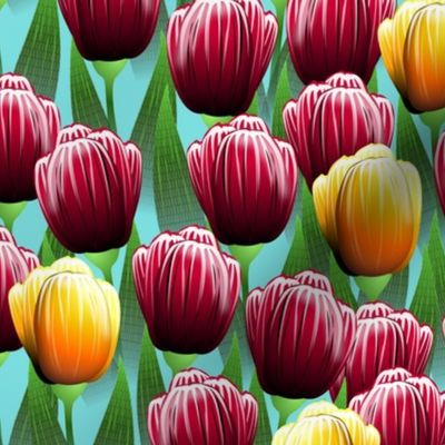 Field of Tulips