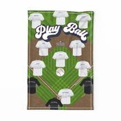 2023 Sports Calendar - Baseball - Tea Towel