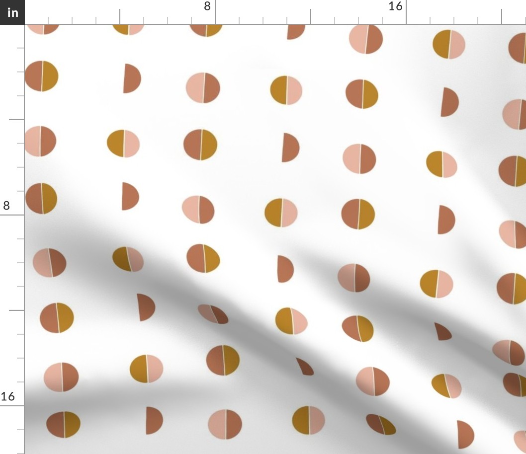 half moon abstract - midi scale