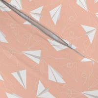 Paper Plane Flight // Peachy