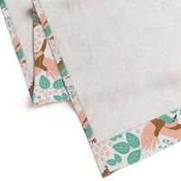 modern, forest dreamy, fabric, kids