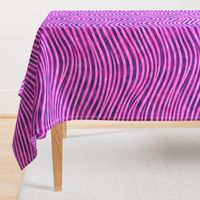 ★ WE’RE ALL MAD HERE ★ Cheshire Cat Watercolor Stripes (or Pink and Purple Zebra - Tiger) / Large Scale / Collection : Wild Stripes – Punk Rock Animal Prints 2