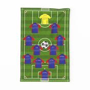 2023 Sports Calendar - Soccer - Tea Towel