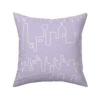 Cityscape in Lavender