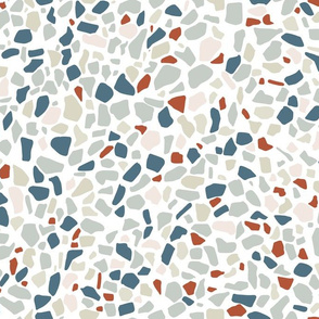 Terrazzo Winter Blues