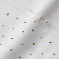 Gold and White Dots