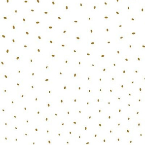 Gold and White Dots