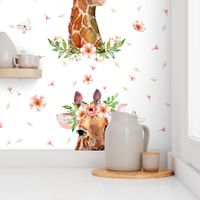 2.5" Floral Giraffe