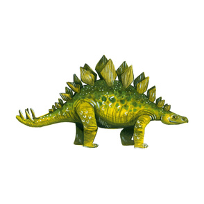 Happy Stegosaurus - Large