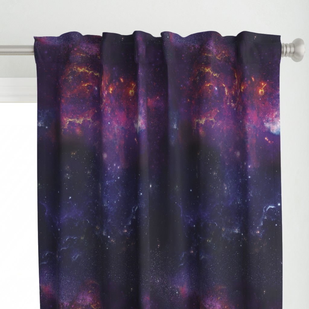 Galaxies Large Scale Purple Violet Stars