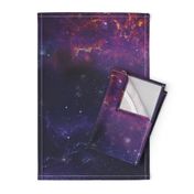 Galaxies Large Scale Purple Violet Stars