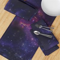 Galaxies Large Scale Purple Violet Stars