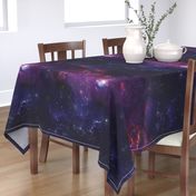 Galaxies Large Scale Purple Violet Stars