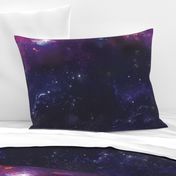 Galaxies Large Scale Purple Violet Stars