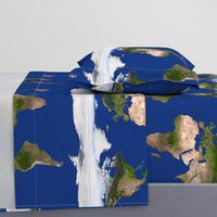 Earth Map Large Scale Surface 
