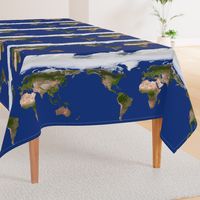Earth Map Large Scale Surface 