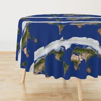 Earth Map Large Scale Surface 