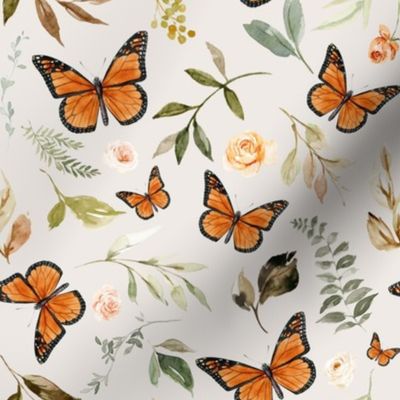 Monarch Butterflies // Pearl
