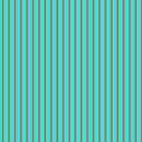 F-stripe-turquoise brown